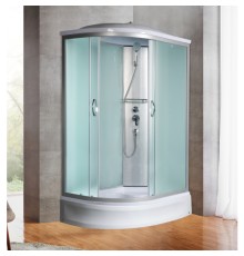 Душевая кабина МОНОМАХ  90/80/24 МЗ R 90х80 стекла с рисунком, профиль хром матовый