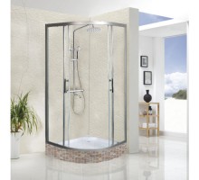 Душевой уголок Weltwasser WW500 С 80/189 80х80 прозрачное стекло, профиль хром матовый, без поддона