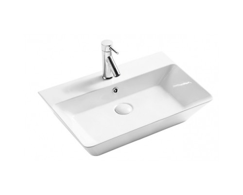 Раковина подвесная WeltWasser WW ELBACH 2253 600x600x140 фаянс белый глянец Раковина подвесная WeltWasser WW ELBACH 2253 600x600x140 фаянс белый глянец