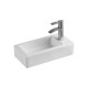 Раковина подвесная WeltWasser WW AISBACH 5092-R 370x370x90 фаянс белый глянец