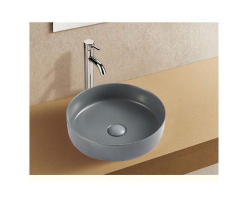Раковина накладная WeltWasser WWELBACH 3134 MDG355x355x120 санфаянс матовая темно-серая Раковина накладная WeltWasser WWELBACH 3134 MDG355x355x120 санфаянс матовая темно-серая