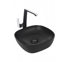 Умывальник накладной Weltwasser 
ELBACH 2184 MB 370х370х115 черный матовый