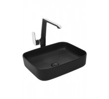 Умывальник накладной Weltwasser 
ELBACH 2195 MB  500х390х140 черный матовый
