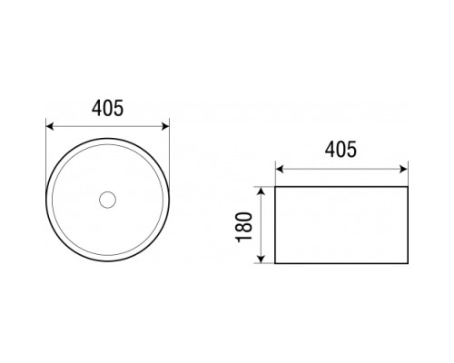 Раковина накладная WeltWasser WWELBACH 3272 MB405x405x180 санфаянс матовая черная Раковина накладная WeltWasser WWELBACH 3272 MB405x405x180 санфаянс матовая черная