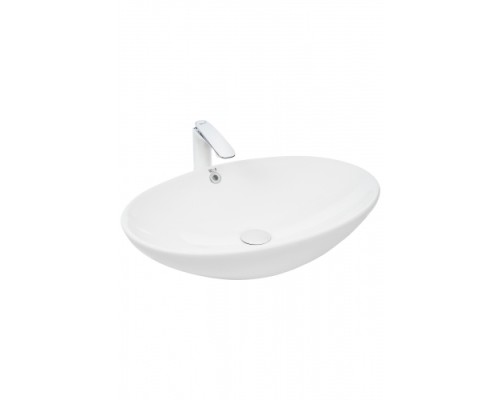 Раковина накладная WeltWasser WWELBACH 3077625x415x150 санфаянс белый глянец