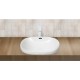 Раковина врезная WeltWasser WWDEILBACH 6039605x405x180 санфаянс белый глянец