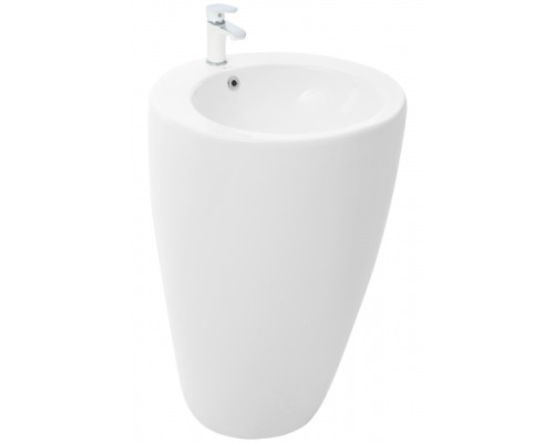 Раковина напольная WeltWasser WW LEERBACH 3838 GL-WT 380x380x830 санфаянс белый глянец Раковина напольная WeltWasser WW LEERBACH 3838 GL-WT 380x380x830 санфаянс белый глянец