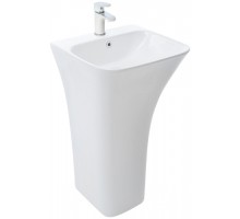 Раковина напольная Weltwasser LEERBACH 4543 GL-WT 450x435x835 санфаянс белый глянец