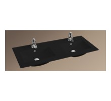 Умывальник врезной сверху столешницы Weltwasser
DEILBACH 7506-1202 MT- BL  1205х470х180 черный матовый