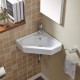 Раковина подвесная WeltWasser WW AISBACH 7012 GL-WT 550x385x170 санфаянс белый глянец