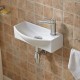 Раковина подвесная WeltWasser WW AISBACH 7946 GL-WT R455x220x130 санфаянс белый глянец