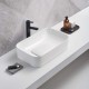 Раковина накладная WeltWasser WW ELBACH 78575-50 GL-WT505x380x150 санфаянс белый глянец