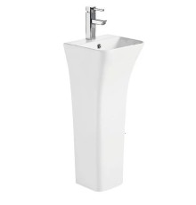 WW LEERBACH 3434 GL-WT Раковина напольная. 340х340х835 мм