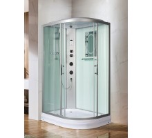 Душевая кабина Weltwasser WW 500 WERRA 1204 L 120х120 стекло прозрачное , профиль хром матовый
