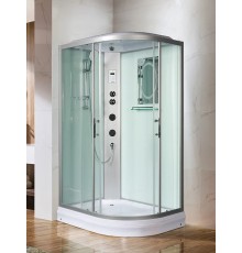 Душевая кабина Weltwasser WW 500 WERRA 1204 L 120х120 стекло прозрачное , профиль хром матовый