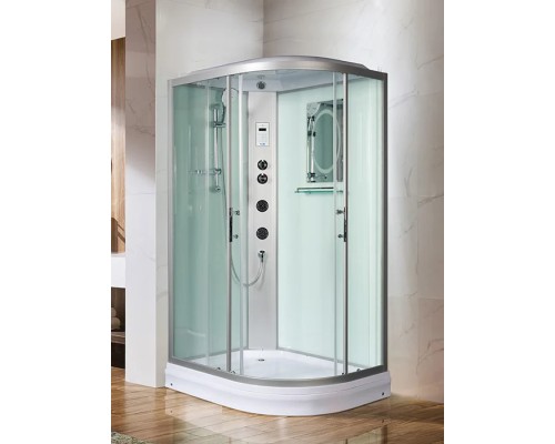 Душевая кабина Weltwasser WW 500 WERRA 1204 L 120х120 стекло прозрачное , профиль хром матовый