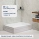 Душевой поддон прямоугольный RGW B/CL-S белый акрил cерия Acryl (90*120) 16180292-51
