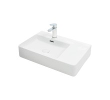 Умывальник накладной Weltwasser ELBACH 2223 L  605х430х125 белый глянец