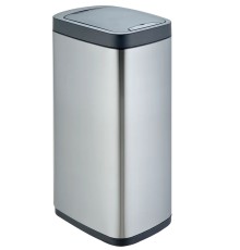 WW OPAL MT 38L Сенсорное ведро. Матовая сталь