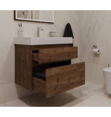 Тумба под раковину Aquanet Nova Lite 60 дуб рустикальный (2 ящика)