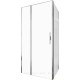 Душевой уголок Allen Brau Priority 100x90 3.31004.00 + 3.31016.00 хром