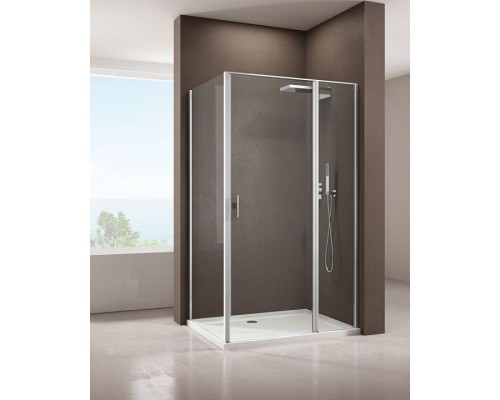 Душевой уголок Allen Brau Priority 100x100 3.31004.00 + 3.31019.00 хром