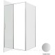 Душевой уголок Allen Brau Priority 120x100 3.31008.BA + 3.31020.BA серебро браш