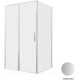 Душевой уголок Allen Brau Priority 120x100 3.31008.BA + 3.31020.BA серебро браш
