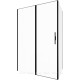 Душевой уголок Allen Brau Priority 140x80 3.31012.BBA + 3.31015.BBA черный браш