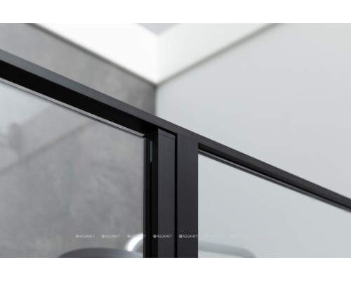 Душевой уголок Allen Brau Priority 140x80 3.31012.BBA + 3.31015.BBA черный браш