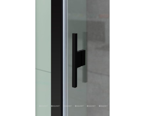 Душевой уголок Allen Brau Priority 140x80 3.31012.BBA + 3.31015.BBA черный браш