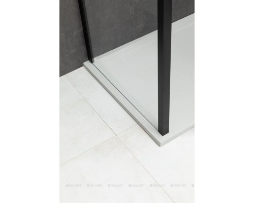 Душевой уголок Allen Brau Priority 140x80 3.31012.BBA + 3.31015.BBA черный браш