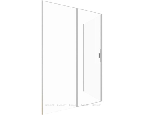 Душевой уголок Allen Brau Priority 140x90 3.31011.BA + 3.31017.BA серебро браш