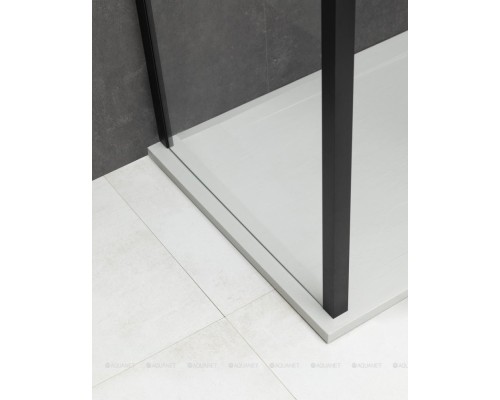 Душевой уголок Allen Brau Priority 140x90 3.31012.BBA + 3.31018.BBA черный браш