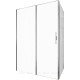 Душевой уголок Allen Brau Priority 140x100 3.31010.00 + 3.31019.00 хром