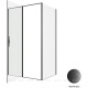 Душевой уголок Allen Brau Priority 120x90 3.31033.BBA + 3.31045.BBA черный браш