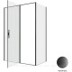 Душевой уголок Allen Brau Priority 140x80 3.31036.BBA + 3.31042.BBA черный браш