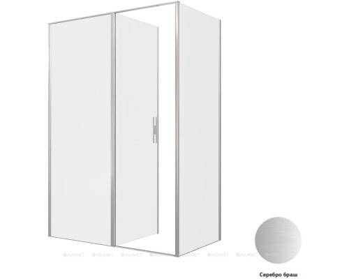 Душевой уголок Allen Brau Priority 140x80 3.31035.BA + 3.31041.BA серебро браш