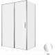 Душевой уголок Allen Brau Priority 140x80 3.31034.00 + 3.31040.00 хром