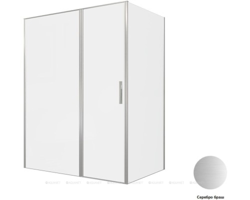 Душевой уголок Allen Brau Priority 160x100 3.31038.BA + 3.31047.BA серебро браш
