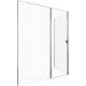 Душевой уголок Allen Brau Priority 160x90 3.31037.00 + 3.31043.00 хром
