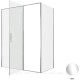 Душевой уголок Allen Brau Priority 160x90 3.31037.00 + 3.31043.00 хром