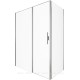 Душевой уголок Allen Brau Priority 160x90 3.31037.00 + 3.31043.00 хром