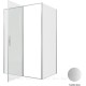 Душевой уголок Allen Brau Priority 140x100 3.31035.BA + 3.31047.BA серебро браш
