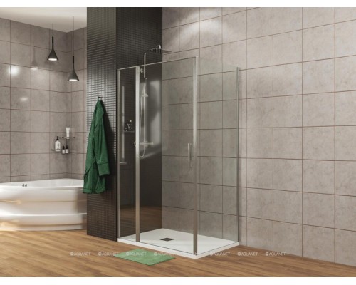 Душевой уголок Allen Brau Priority 140x100 3.31034.00 + 3.31046.00 хром