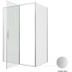 Душевой уголок Allen Brau Priority 140x90 3.31035.BA + 3.31044.BA серебро браш