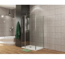 Душевой уголок Allen Brau Priority 140x90 3.31034.00 + 3.31043.00 хром 