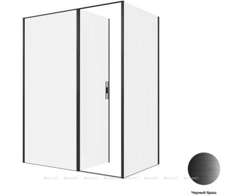 Душевой уголок Allen Brau Priority 160x100 3.31039.BBA + 3.31048.BBA черный браш