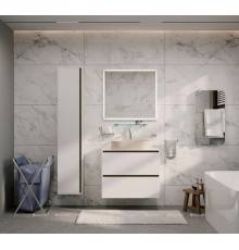 1.34001.WM ACTIVITY Пенал 35 R, белый матовый/черный браш (307908)