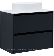 1.34004.AM ACTIVITY Тумба 80, антрацит матовый/черный браш (307931)